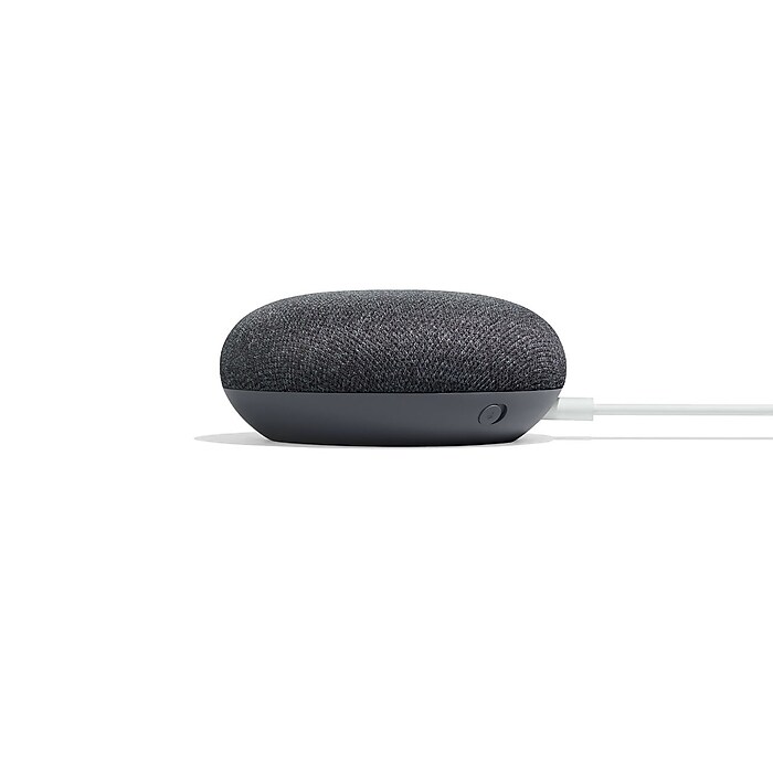 Google Nest Mini Smart Speaker, Charcoal (5664786) | Staples
