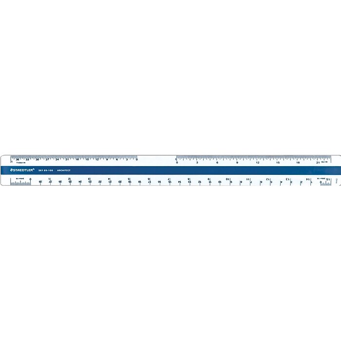 Ruler 12+ Inch Fumete 12 Pack 6 Inch Architectural Engineering Scale ...