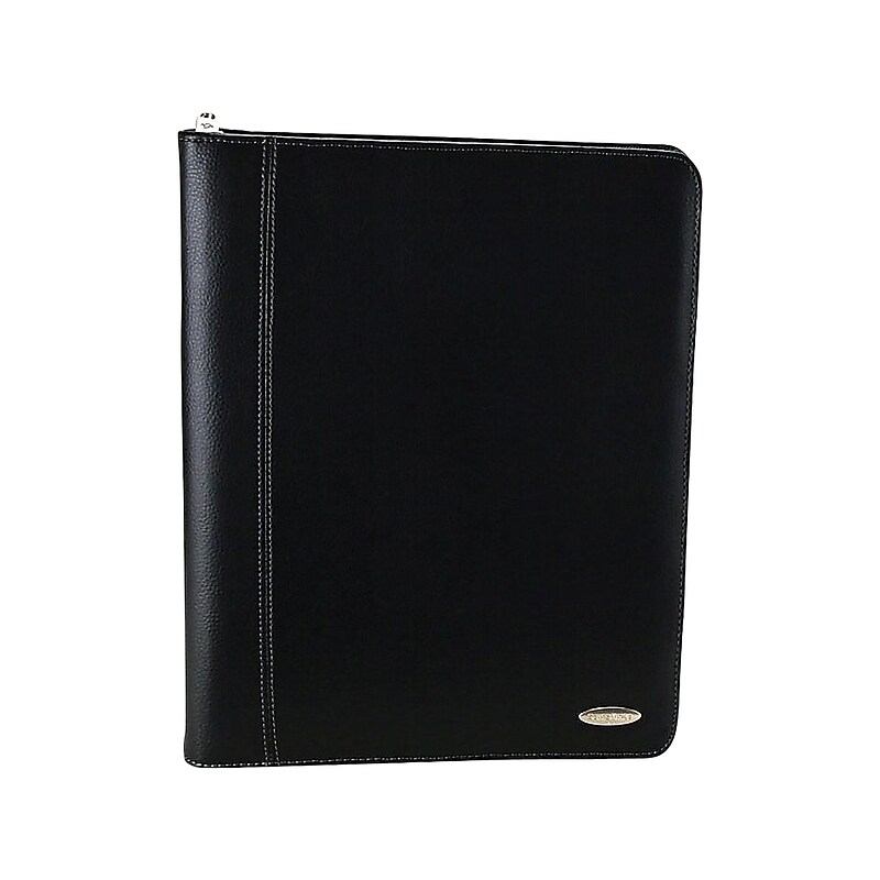 Samsonite Zip-Around Vinyl Portfolio Case, Black (961145) image 1