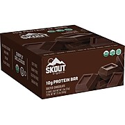 Skout Organic Protein Bars, Salted Chocolate, 1.94 Oz., 12/Carton (12-004-01-01)