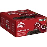 Skout Organic Protein Bars, Chocolate Cherry, 1.94 Oz., 12/Carton (12-001-01-01)
