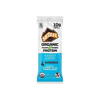 Skout Organic Protein Bars, Coconut Almond, 1.94 Oz., 12/Carton (12-002-01-01)