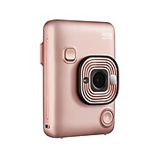 Fujifilm instax mini LiPlay 16631851 5 Megapixels Instant Camera, Blush Gold