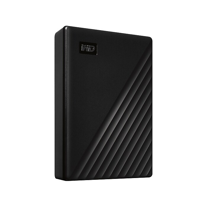 WD My Passport 5TB USB 3.2 Gen 1 External Hard Drive, Black