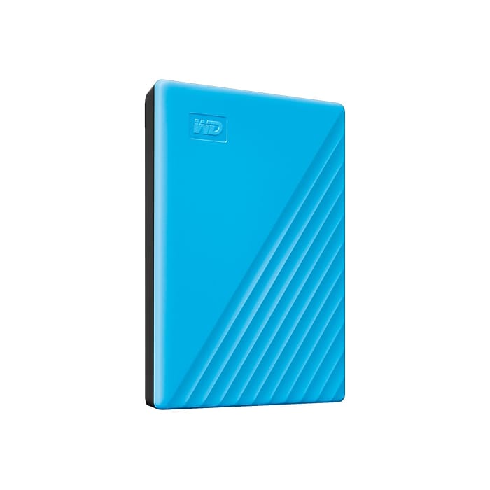 WD My Passport 2TB USB 3.2 Gen 1 External Hard Drive, Sky