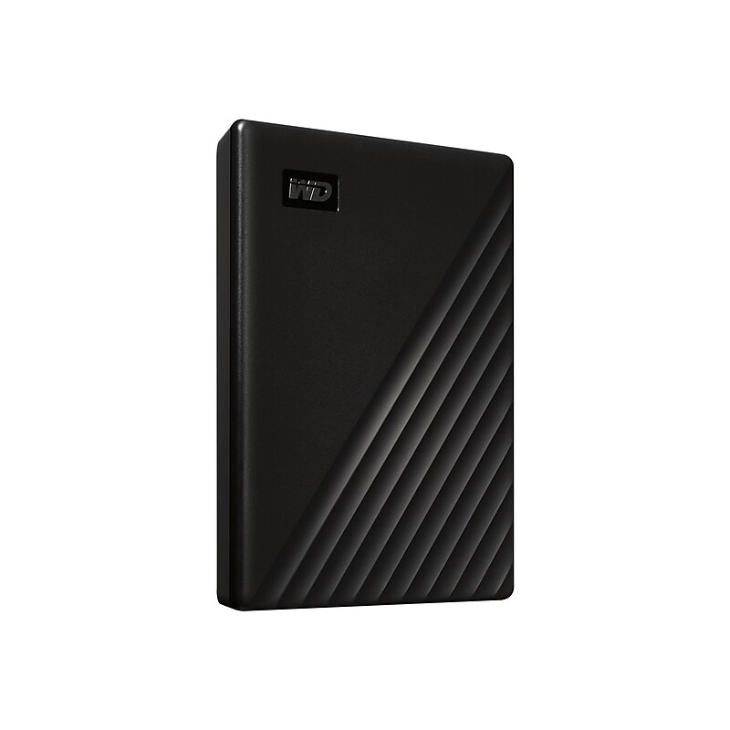 WD My Passport 2TB USB 3.2 Gen 1 External Hard Drive, Black (WDBYVG0020BBK-WESN) image 1