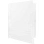 JAM Paper Heavy Duty Two-Pocket Plastic Folders, White, 6/Pack (383HWHD)~#|#~sp71001492_sc7