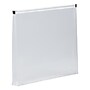 JAM Paper Plastic Envelopes with Zip Closure, Letter Size, Clear, 12/Pack (218Z1CL)~#|#~sp71001516_sc7