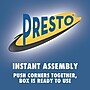 Bankers Box Presto Heavy-Duty Instant Assembly File Storage Boxes, Lift-Off Lid, Legal Size, White/Blue, 12/Carton (0063201)~#|#~sp71002747_sc7
