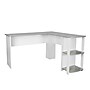 Techni Mobili 51" Mixed Materials L-Shaped Desk, Gray (RTA-8413L-GRY)~#|#~sp71002989_sc7