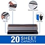 Swingline Optima Electric Desktop 3-Hole Punch, 20 Sheet Capacity, Black & Silver (74520)~#|#~sp71004891_sc7