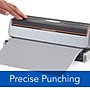 Swingline Optima Electric Desktop 3-Hole Punch, 20 Sheet Capacity, Black & Silver (74520)~#|#~sp71004893_sc7