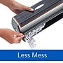 Swingline Optima Electric Desktop 3-Hole Punch, 20 Sheet Capacity, Black & Silver (74520)~#|#~sp71004894_sc7