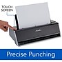Swingline Commercial Electric Desktop 3-Hole Punch, 28 Sheet Capacity, Black & Gray (A7074535B)~#|#~sp71004899_sc7