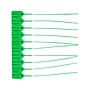 Cambridge Security Seals Adjustable One-Piece Seals, 9", Green, 10/Strip, 100 Strips/Carton (OPS20887 KG)~#|#~sp71006263_sc7