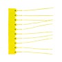 Cambridge Security Seals Adjustable One-Piece Seals, 9", Yellow, 10/Strip, 100 Strips/Carton (OPS20882)~#|#~sp71006272_sc7