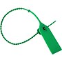 Cambridge Security Seals Adjustable One-Piece Seals, 9", Green, 10/Strip, 100 Strips/Carton (OPS20883)~#|#~sp71006276_sc7