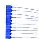 Cambridge Security Seals Adjustable One-Piece Seals, 9", Blue, 10/Strip, 100 Strips/Carton (OPS20881)~#|#~sp71006281_sc7
