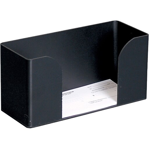 CONTROLTEK Form Holder, 1 Compartment, Black (500078) Staples