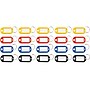 Advantus 1-Key Tags, Assorted Colors, 20/Pack (KEY98007)~#|#~sp71006342_sc7