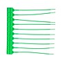 Cambridge Security Seals Heavy Duty Pull Tight Seals, 9", Green, 10/Strip, 100 Strips/Carton (HPT13063 KG)~#|#~sp71102521_sc7