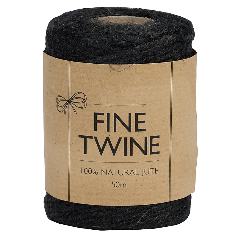 JAM Paper Twine, 162 ft., Black (67821707) image 1