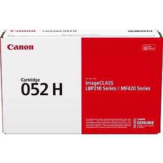 Canon 52 Black Standard Yield Toner Cartridge, Prints Up to 3,100