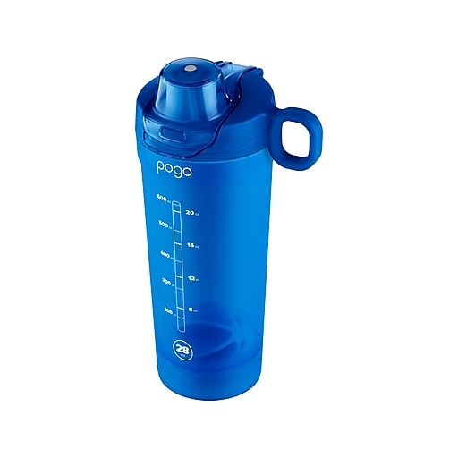 POGO GEAR Shaker Bottle, Blue, 28 Oz. (23101720216)