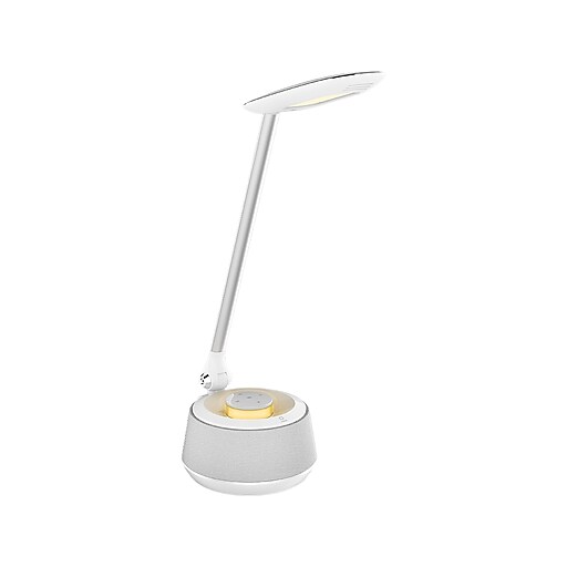 VLight LED Desk Lamp, 16", Aluminum (VSLU9AFW) at Staples