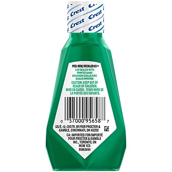 Crest Scope Classic Mouthwash, Original Formula 1.2 fl. oz. (97506)