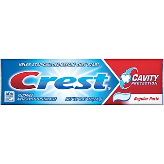 Crest Cavity Protection Regular Toothpaste, 0.85 oz., 240 Pack/Carton (PAG30501)