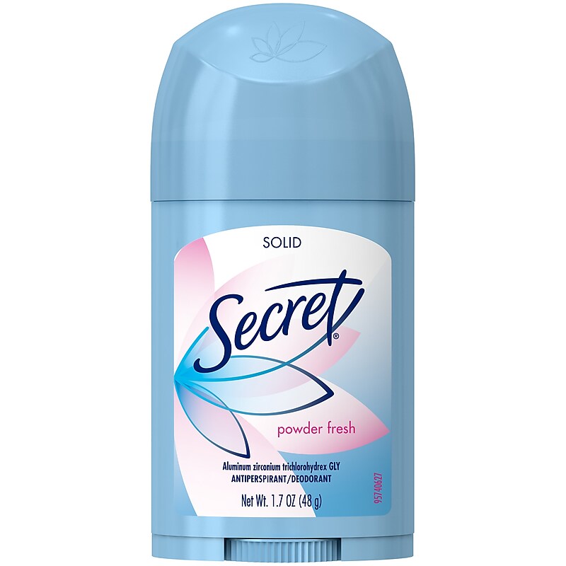 Secret Powder Fresh Wide Solid Antiperspirant and Deodorant, 1.7 oz., Pack/12 (12442XX) image 1