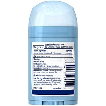 Secret Powder Fresh Wide Solid Antiperspirant and Deodorant, 1.7 oz., Pack/12 (12442XX)