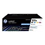 HP 201A Black/Cyan/Magenta/Yellow Standard Yield Toner Cartridge, 4/Pack (CF400AQ1)~#|#~sp71589818_sc7
