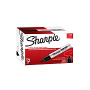 Sharpie Pro King Size Permanent Marker, Chisel Point, Black, Dozen (15001DZ)