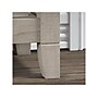 Bush Furniture Key West 47"W x 24"D Coffee Table with Set of 2 End Tables, Washed Gray (KWS023WG)~#|#~sp71683646_sc7