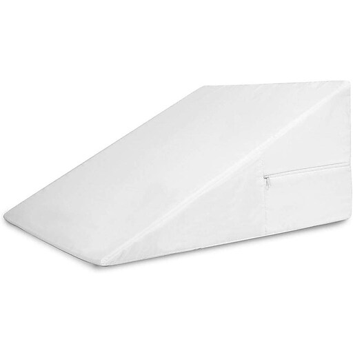 DMI Foam Bed Wedge, 12"H x 24"W x 24" L, White (80280281900) Staples