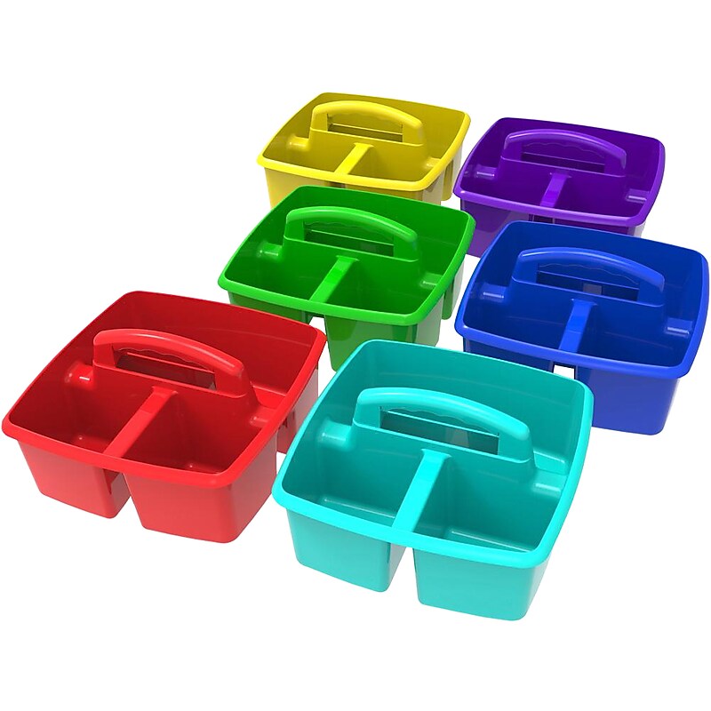 Storex Storage Bins Classroom Caddy, Assorted (STX00940U06C) image 1