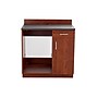 Safco 36"H Modular Break Room Appliance Base Cabinet, Mahogany/Slate (1705MH)~#|#~sp72205831_sc7