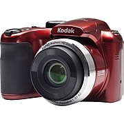 Kodak PIXPRO AZ252-RD 16MP Digital Camera, 25X Optical Zoom, Red
