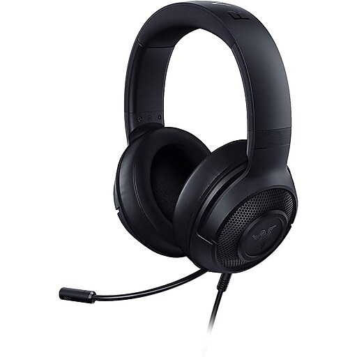 Razer Kraken X RZ04-02890100-R3U1 Wired Gaming Headset, Classic Black
