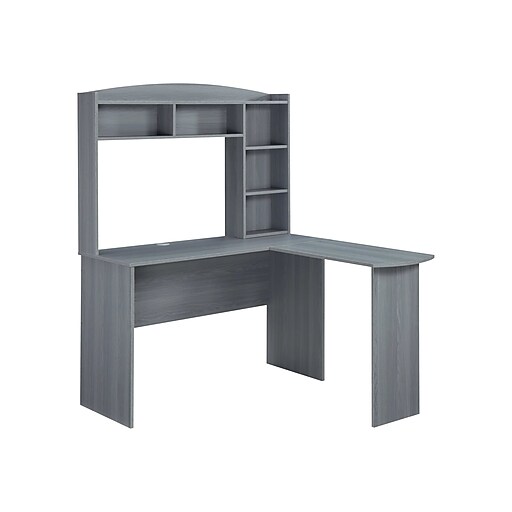 Shop Staples for Techni Mobili 47" LShaped Desk, Gray (RTA8410GRY)