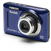 Kodak PIXPRO FZ53-BL 16MP Compact Digital Camera, 5X Optical Zoom, Blue