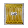 Cambridge Security Seals Heavy Duty Pull Tight Seals, 15", Yellow, 100/Carton (HPT13071)~#|#~sp72496527_sc7