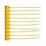 Cambridge Security Seals Heavy Duty Pull Tight Seals, 15", Yellow, 100/Carton (HPT13071)~#|#~sp72496528_sc7