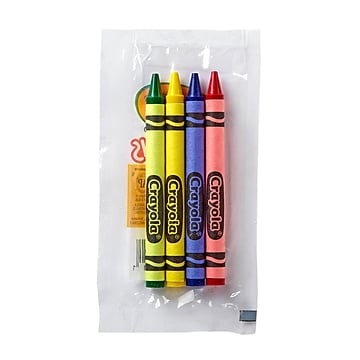 Crayola Crayons, 4/Pack, 360 Packs/Carton (5200831003)