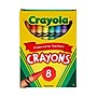 Crayola Crayons Assorted Colors, 8/Box (52-0008)~#|#~sp72497586_sc7