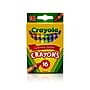 Crayola Crayons Assorted Colors, 16/Box (52-3016)~#|#~sp72497604_sc7