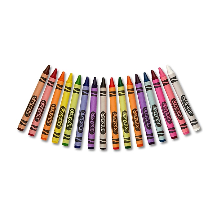 Crayola Crayons Assorted Colors, 16/Box (52-3016) | Staples
