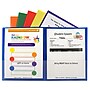 C-Line Plastic Classroom Connector School-To-Home Folder, 11.75" x 9.44", Assorted Colors, 6/Pack (CLI32010)~#|#~sp72586401_sc7